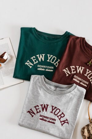 Remera oversize New York