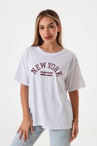 Remera oversize New York